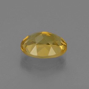 Berilo dourado amarelo natural 1,84ct, corte oval, VVS
