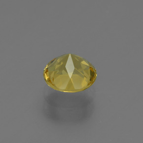 Berilo Dourado Amarelo Dourado Natural 0.61ct, Corte Redondo, VVS
