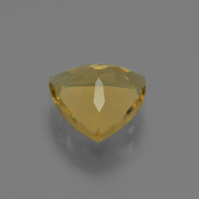 Berilo dourado ouro natural 1,89ct, trillion, VVS
