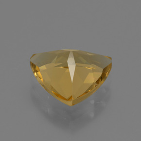 Berilo dourado ouro natural 1,85ct, trillion, VVS