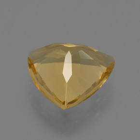 Berilo dourado ouro natural 2,08ct, trillion, VVS