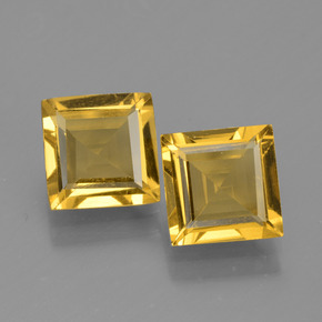 Pedras preciosas de berilo dourado ouro natural de  ct, quadrado, VVS-VS