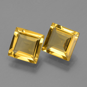 Pedras preciosas de berilo dourado ouro natural de  ct, quadrado, VVS-VS