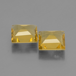 Pedras preciosas de berilo dourado ouro natural de  ct, quadrado, VVS-VS