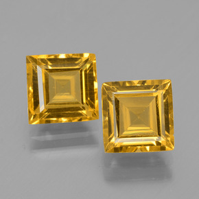 Pedras preciosas de berilo dourado ouro natural de  ct, quadrado, VVS-VS
