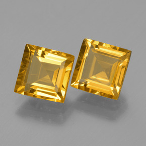 Pedras preciosas de berilo dourado ouro natural de  ct, quadrado, VVS-VS
