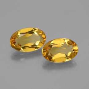 Pedras preciosas de berilo dourado dourado natural de 3,82 ct, corte oval, VVS-VS