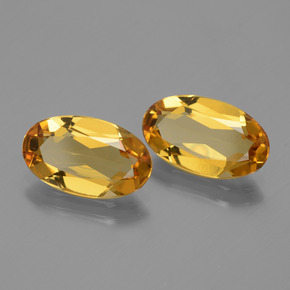 Pedras preciosas de berilo dourado ouro natural de  ct, corte oval, VVS-VS