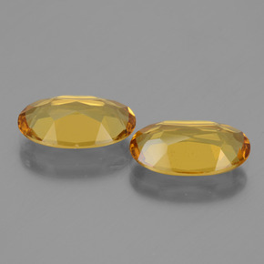 Pedras preciosas de berilo dourado ouro natural de  ct, corte oval, VVS-VS