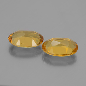 Pedras preciosas de berilo dourado ouro natural de  ct, corte oval, VVS-VS