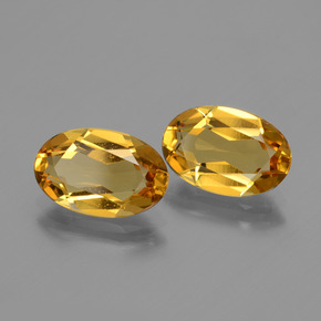 Pedras preciosas de berilo dourado amarelo natural de 4,05 ct, corte oval, VVS-VS