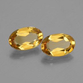Pedras preciosas de berilo dourado amarelo natural de 4,05 ct, corte oval, VVS-VS