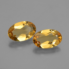 Pedras preciosas de berilo dourado ouro natural de  ct, corte oval, VVS-VS