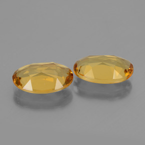 Pedras preciosas de berilo dourado ouro natural de  ct, corte oval, VVS-VS