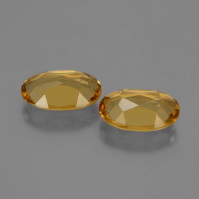 Pedras preciosas de berilo dourado ouro natural de  ct, corte oval, VVS-VS