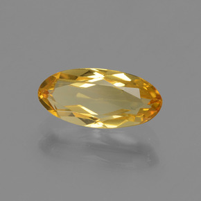 Berilo dourado ouro natural 1,25ct, corte oval, VVS-VS