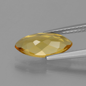 Berilo Dourado Amarelo Dourado Natural 1.28ct, Marquesa, VVS-VS