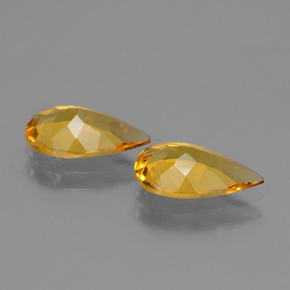 Pedras preciosas de berilo dourado ouro natural de  ct, formato de pêra, VS