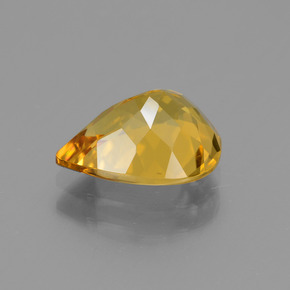 Berilo Dourado Amarelo Dourado Natural 2.11ct, Formato de pêra, VVS