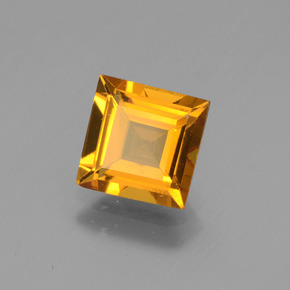 Berilo dourado ouro natural 1,41ct, quadrado, VVS-VS