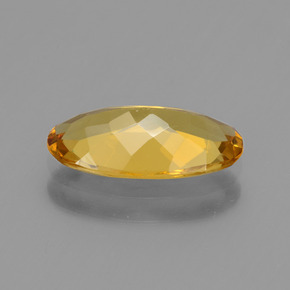 Berilo dourado ouro natural 1,60ct, corte oval, VVS-VS