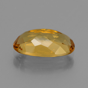 Berilo dourado amarelo natural 1,74ct, corte oval, VS