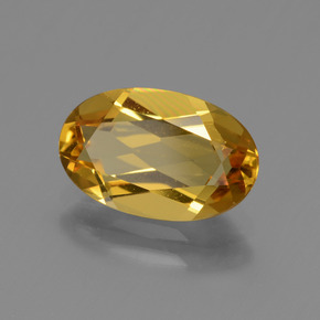 Berilo Dourado Amarelo Dourado Natural 2,22ct, Corte Oval, VVS-VS