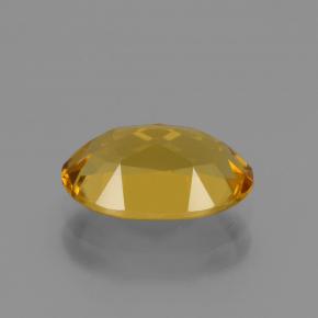 Berilo dourado amarelo natural 2,23ct, corte oval, VVS-VS