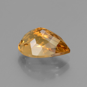 Berilo Dourado Amarelo Dourado Natural 2.25ct, Formato de pêra, VVS-VS