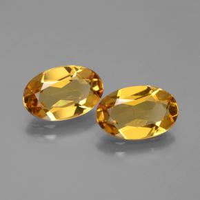 Pedras preciosas de berilo dourado dourado natural de 3,67 ct, corte oval, VVS-VS