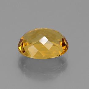 Berilo dourado ouro natural 2,73ct, corte oval, VVS-VS