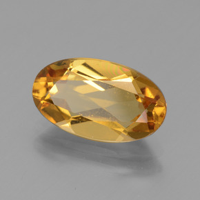 Berilo dourado ouro natural 2,50ct, corte oval, VVS-VS