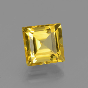 Berilo Dourado Amarelo Dourado Natural 1.98ct, Quadrado, VVS-VS