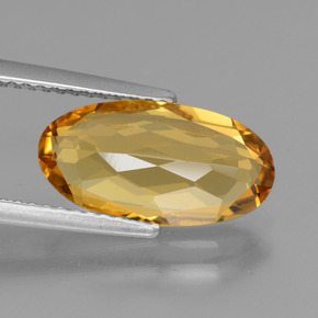 Berilo Dourado Amarelo Dourado Natural 2.84ct, Corte Oval, VVS-VS
