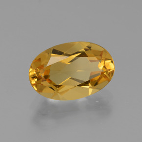 Berilo dourado ouro natural 2,28ct, corte oval, VVS-VS