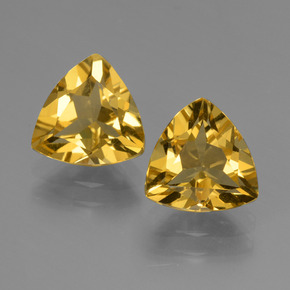 Pedras preciosas de berilo dourado ouro natural de  ct, trillion, VVS