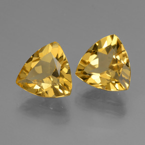 Pedras preciosas de berilo dourado ouro natural de  ct, trillion, VVS