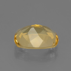 Berilo dourado ouro natural 2,28ct, almofada cortada, VS