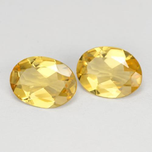 Pedras preciosas de Berilo Dourado Dourado natural de 2.68 ct, Corte Oval, VVS-VS