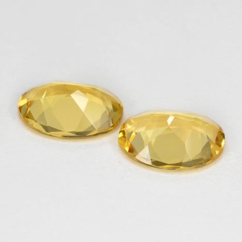 Pedras preciosas de Berilo Dourado Dourado natural de 2.68 ct, Corte Oval, VVS-VS