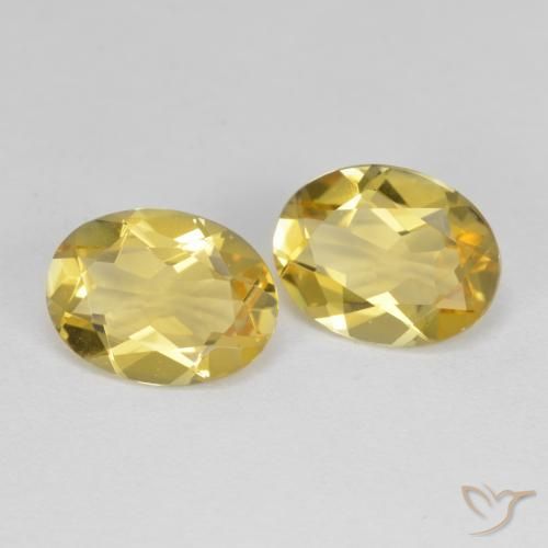 Pedras preciosas de Berilo Dourado Amarelo Dourado Claro natural de 2.97 ct, Corte Oval, VVS-VS