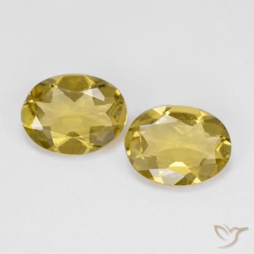 2.79ctw Natural amarelo médio Berilo Dourado, oval, VS
