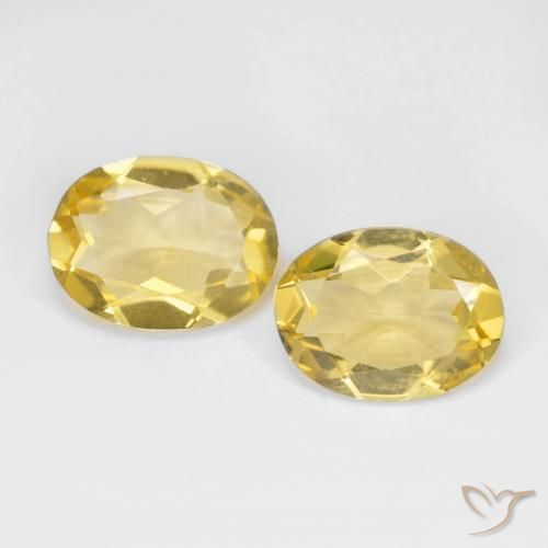 2.92ctw Natural Mel amarelo Berilo Dourado, oval, VS