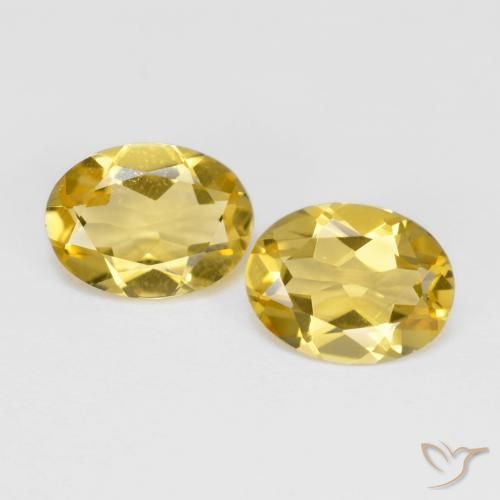 2.92ctw Natural Mel amarelo Berilo Dourado, oval, VS