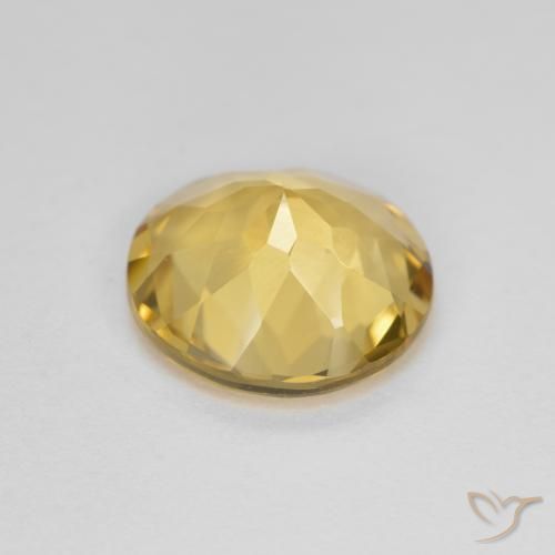 Berilo Dourado amarelo rico Natural 2.80ct, Redondo, VVS