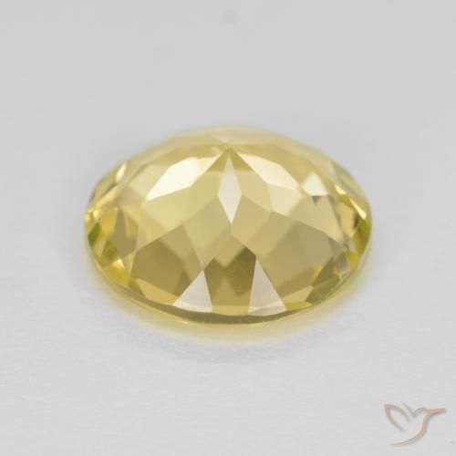Berilo Dourado Amarelo dourado Natural 2.73ct, Redondo, VVS-VS