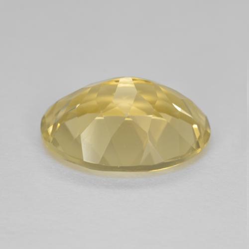 Berilo Dourado amarelo médio Natural 5.16ct, Corte Oval, VVS