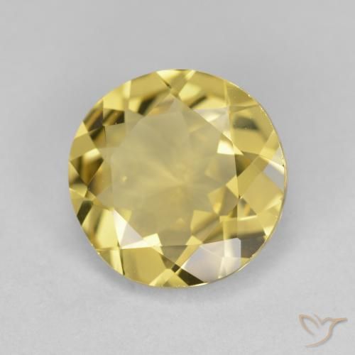 Berilo Dourado Luz Dourada Natural 2.78ct, Redondo, VS