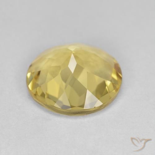 Berilo Dourado Luz Dourada Natural 2.78ct, Redondo, VS