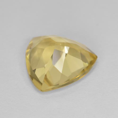 Berilo Dourado Amarelo claro médio Natural 3.36ct, Trilhão, VVS-VS